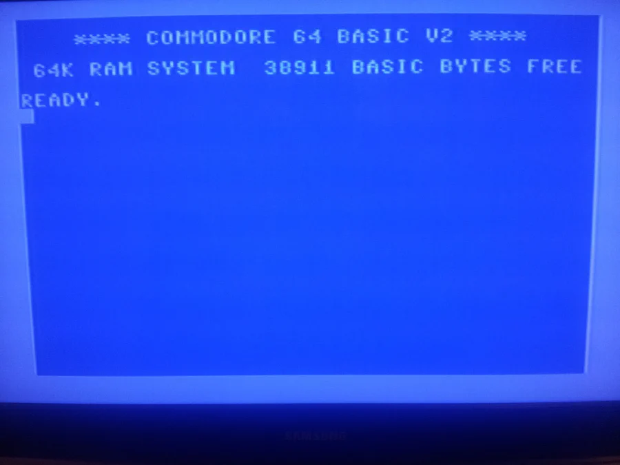 Commodore 64 Main Screen