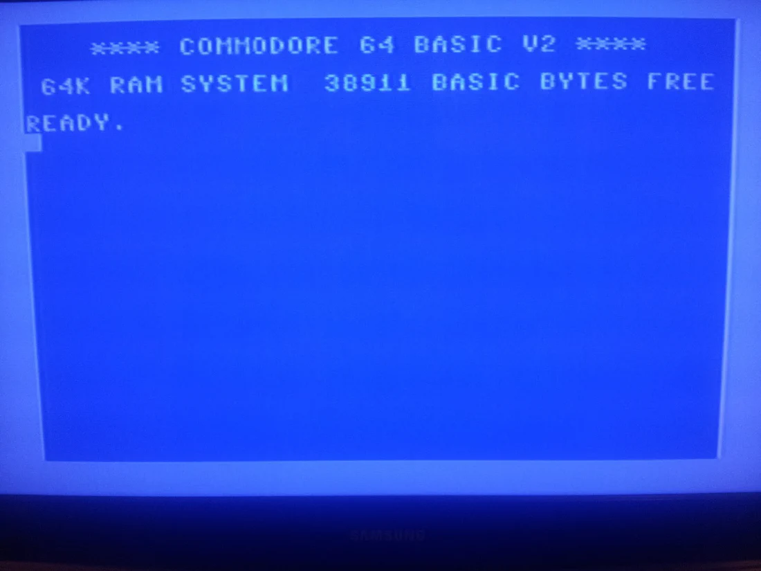 Commodore 64 Main Screen