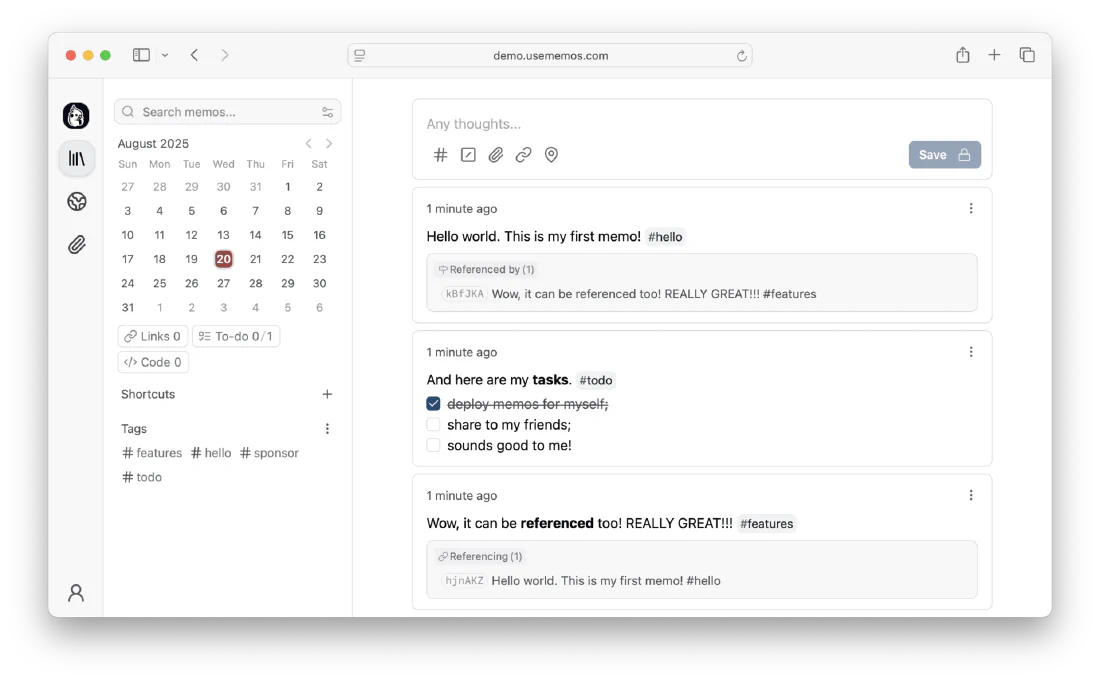 Memos